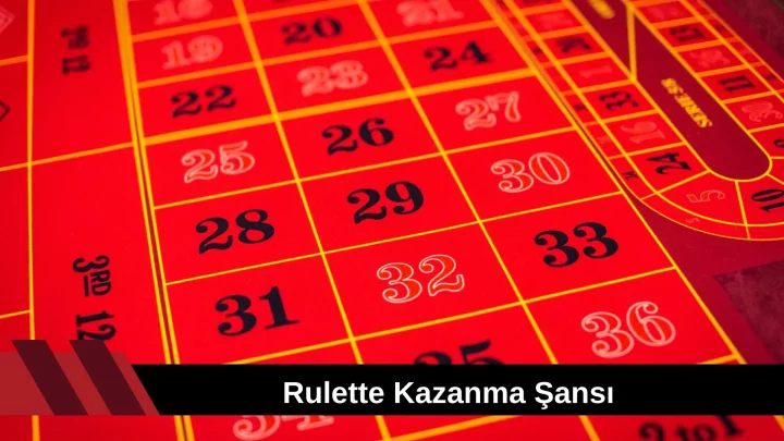 Rulette Kazanma Şansı